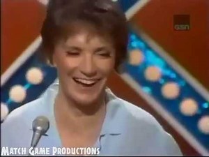 Match Game Synd. (Episode 62) (Marcia's Comedy Fall?) (“Back of the Bus”) (Skipped Episode)