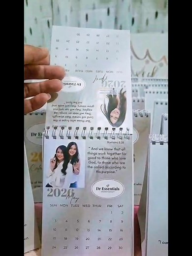 📅 100 pcs Desk Calendars with Bible Verses — Completed and Ready! Proudly handmade with care, crafted especially for @DrEssentials.ph ✨ Each piece is designed to inspire, motivate, and keep you organized all year long. 💖 Premium quality. Thoughtfully made. Faith-inspired. 📦 Now available for orders! Perfect for gifts, giveaways, or personal use. 📞 Contact us or send us a message if you’re interested — limited stocks only! 💌 #PersonalizedCalendar #KJVBibleVerse #FaithInspired #HandmadeWithLo