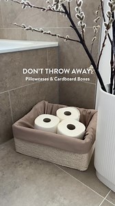 89K views · 513 reactions | Don’t throw away the old pillowcases, instead make a storage box! 懶✨♻️ #storagebox #recycle #recycling #upcycling #sustainableliving #sustainable #sustainability #homedecor #decor #storagehack #hack #interior #diy #doityourself #westwing | DecorDreamscape | Facebook