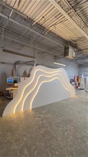 LED Wave Backdrop Fabrication | Custom Event Decor – Decoratus US