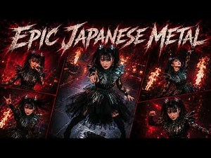 🔥 Japanese Kawaii Metal Compilation | Death, Flames & Dark Anime Battle Music 🔥