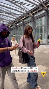 2.2M views · 955 reactions | South sensation #Sreeleela is making waves in London! Could it be for a new movie, or is she simply enjoying a quiet escape?❤️ | Viral Bhayani Videos | Facebook