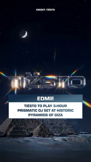 TIËSTO DJ SET AT THE PYRAMIDS OF GIZA