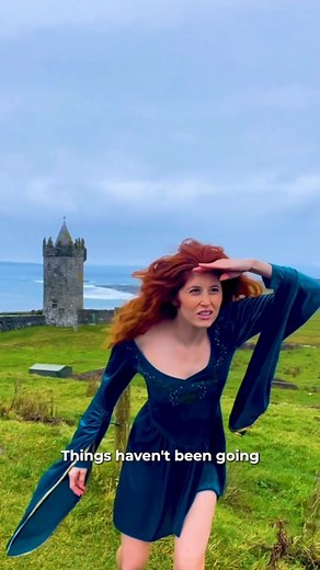 Stealing what Merida and all curly hair peeps live off! Collab with: @toripiskin 👩‍🦰 #curlyhair #vikings #curlyhairlooks #curlyhairdontcare #disneyprincess #ireland #ginger #redhair #longhair | Owen Janes - OJ