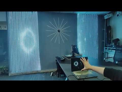 Touchdesigner Interactive lights 3D controller，LED controller，madrix controller ART-NET controller