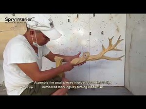 Tree Bookshelf Installing Instruction