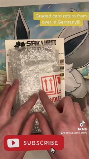 We got ourselves a graded Pokémon card return let’s see what we got