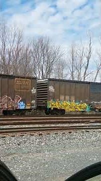 CSX train breaks air hose and makes emergency stop part 2