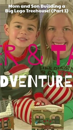 Epic Lego Treehouse Adventure with Mom & Son! (Part 3) #Legos #Treehouse #FamilyFun