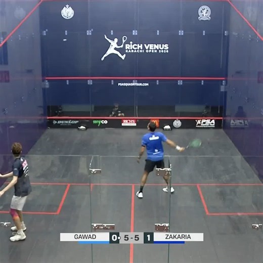 A HUGE rally goes the way of Karim Gawad 👏 Former world champion 🆚 current world junior champion certainly isn't disappointing... 🍿 Watch live on SQUASH.TV | SQUASH.TV