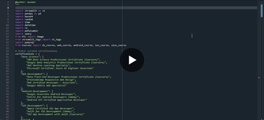 #python #internship2025 #pinnaclelabs #resumeprasor #artificialintelligence | Muskan Singhroha