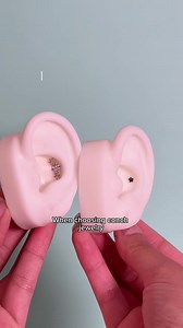 When getting a conch piercing, make sure you choose the right jewelry and piercing placement! When in doubt, ask a professional piercer for advice and suggestions! 👂✨ #reels #earpiercingideas #earpiercing #earstyle #earstyling #earstack #earstacking #curatedear #earringstyle #piercingideas #piercing #earrings #jewelry #piercedeards #earpiercingspecialists #fashion #style #beauty #trendy | Lulu Ave Jewelry • Styling • Piercing