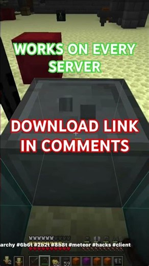METEOR CLIENT ☄️ #minecraft #hacks #donutsmp #hugosmp