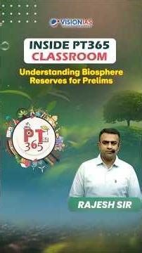 """Understanding Biosphere Reserves for Prelims