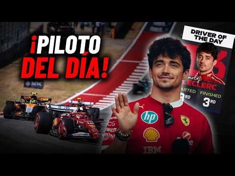 🛡 A close look at Charles Leclerc's defense at Austin 2025: Driver of the Day at COTA