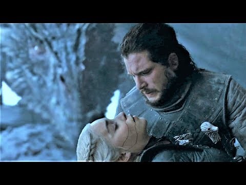 Jon Snow kills Daenerys by Stabbing and Drogon came for Her Scene | GOT 8x06 Finale
