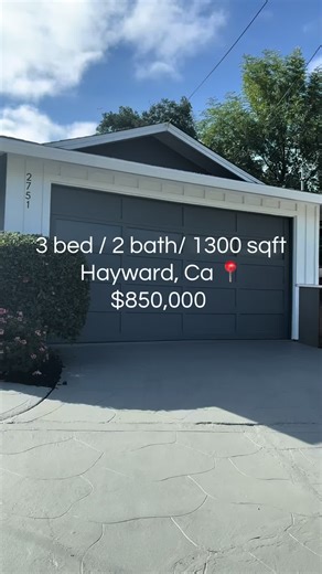 Hidden Gem in Hayward Listed at $850,000 3 🛏 | 2 🛁 | 1,300 sq ft This ultra-charming mid-century rancher sits on an oversized lot (nearly 1/3 acre 😍) in the Fairview neighborhood! Imagine having space to entertain, expand, or just enjoy your own private retreat PLUS… you’re just blocks from Don Castro Regional Recreation Area, think hiking trails, picnic days, and summer swims Don’t sleep on it… homes like this go FAST! Want more details or a private tour? Message/call/ text me Cristina Mendo