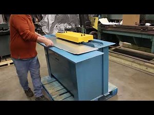 Used Lockformer Drive Turn Hemming Sheet Metal Roll Forming Machine For Sale