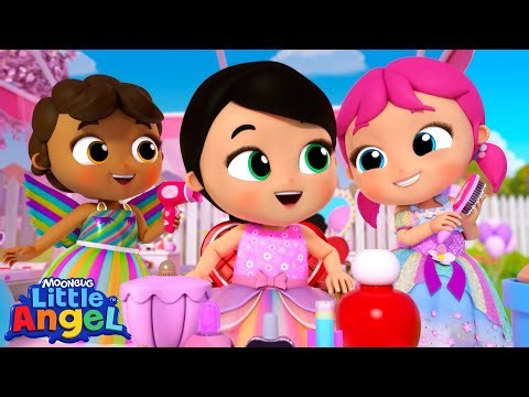 This Is the Way We Dress Like a Princess! 👑 | Little Angel Kids Songs & Nursery Rhymes