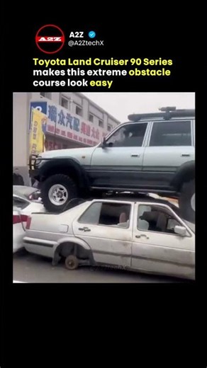 This Classic Land Cruiser 80 Series FLEXES Over Cars