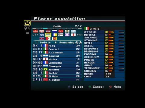 Pro Evolution Soccer 2 - PS1 - Master League #1