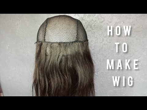 STEP BY STEP ON HOW TO MAKE A WIG FOR BEGINNERS