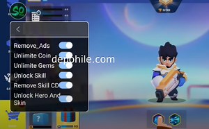 Heroes Strike Offline v89 Para, Elmas Hileli Apk Mod Menu