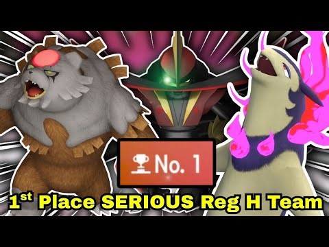 Pokemon VGC 1st Place SERIOUS Reg H Team! Competitive Doubles Wifi Battle