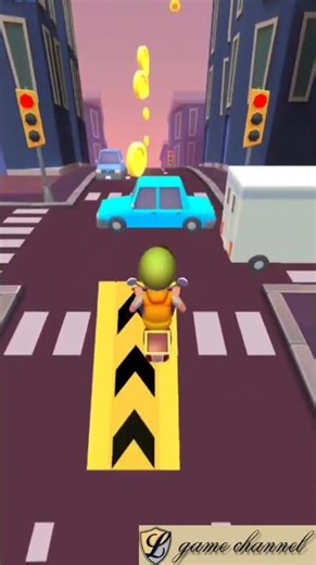 paper boy race running 😉😉 gameplay // l game channel // android & ios game 211111 #games #shorts