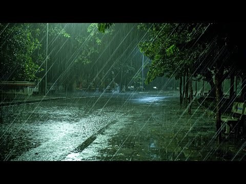 [ASMR] Melt Stress Away with Calming Rain on Road | Rain Sounds & White Noise for Deep Sleep & Rest