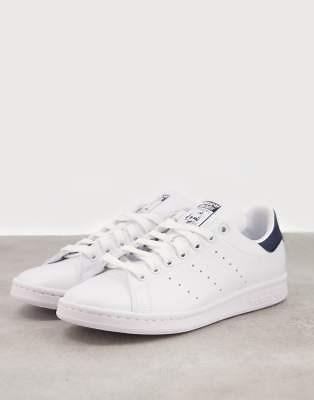 adidas Originals Stan Smith trainers in white and navy | ASOS