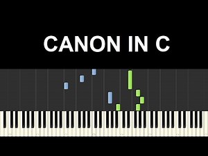 ♪ Easy Piano Tutorial: Canon