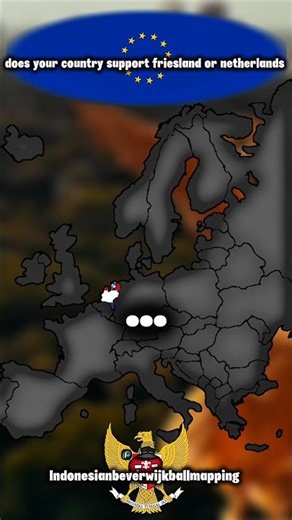 Does your country support friesland or netherlands🇪🇺#europe#netherlands#map#mapguide