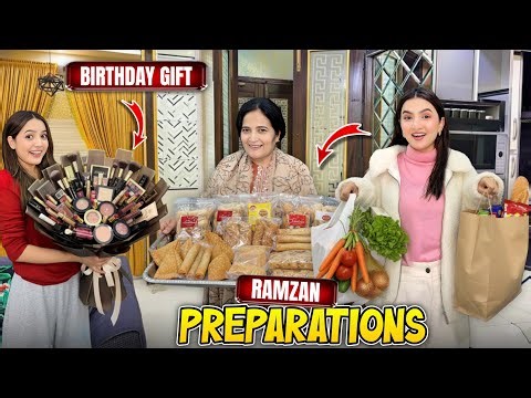 Ramdan preparations start kr di 😍| Fatima kay liye special gift 🎁 | Hira Faisal | Sistrology