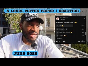 Paper 1 Reaction + Predictions for Paper 2 - A Level Maths 2026