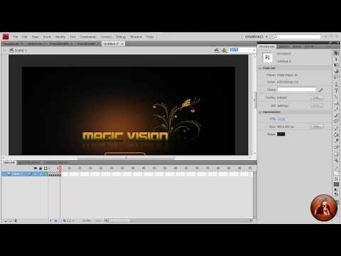 Adobe Flash CS5 Transition Effect Slideshow (part 2)