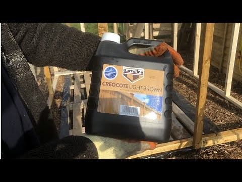 Bartoline Creocote Light Brown Oil-based Timber Treatment 4 Litre - Review #creocote