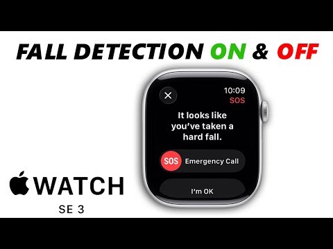 How To Enable / Disable Fall Detection On Apple Watch SE 3