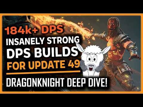 🔥 NEW DK BUILDS + Changes for Update 49! 🔥Solo + Group Magicka + Stamina Dragonknight DPS Setups
