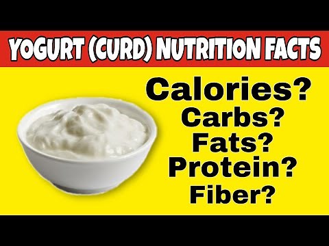 ✅Nutrition facts of Yogurt (Curd) || Health Benefits of Yogurt (Curd)