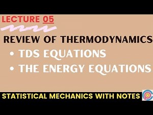 TdS equations | Energy equations in thermodynamics