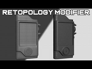 How to Use Retopology Modifier in 3ds Max