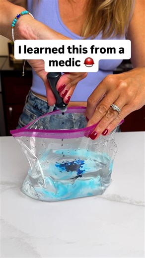 4.4M views · 17K reactions | DIY reuseable ice pack  #lifehacks #reuse #greendiy Created by Randy M Show | Home Hacks & Easy Snacks | Facebook