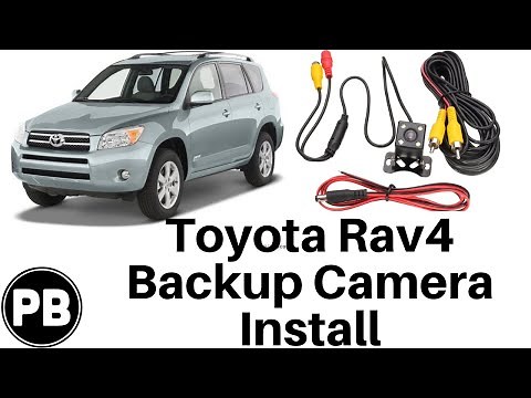 2006 - 2012 Toyota Rav4 Backup Camera Install
