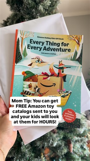 Brittany Bacharach on Instagram: "My kids play with the Amazon toy catalog more than their toys 😂 Comment ‘toys’ for a link to request up to 3 free toy catalogs (if you’re a prime member). My kids each get their own and spend HOURS (I’m not even kidding), looking, reading, talking, circling, comparing, and more with these toy catalogs. Who knew!!!?? I also love to browse through them to find new ideas for open-ended toys for my kids❤️"