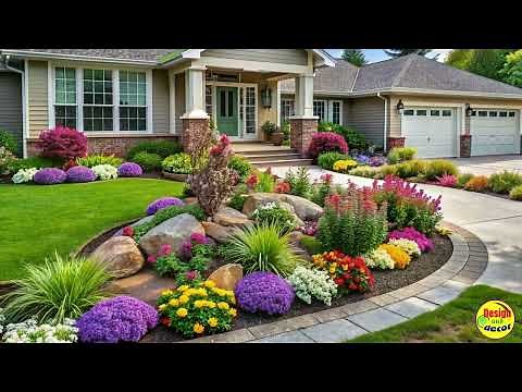 50 Front Yard Flower Bed Ideas | Showcasing Nature's Beauty All Year Round