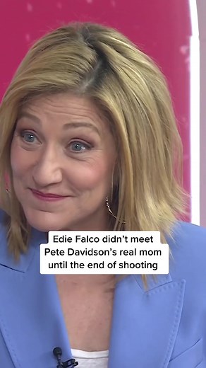 #EdieFalco, who plays #PeteDavidson’s mom in his new autobiographical show #Bupkis, said she didn’t meet Davidson’s mom, Amy Waters Davidson, until near the end of filming the show. Bupkis premieres on #Peacock May 4. #TODAYshow #3rdhouroftoday
