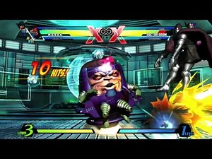 UMVC3 {{Hawkeye, Modok, Strider}} Combo Video