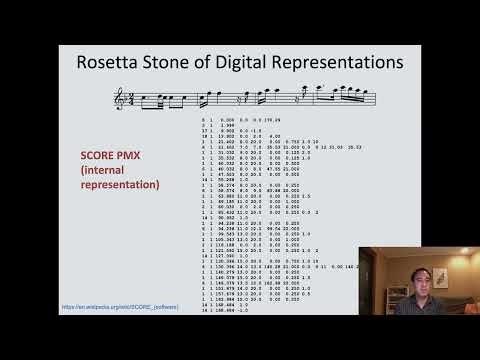 Video 6b: Representations of Ontologies: Craig Sapp’s Rosetta Stone