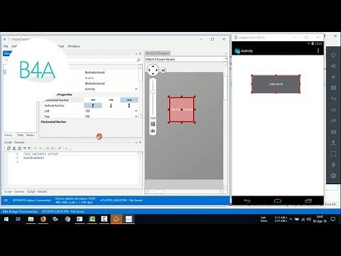 Basic4Android (B4A) | Hello World